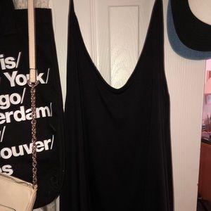 black flowy tank from forever 21